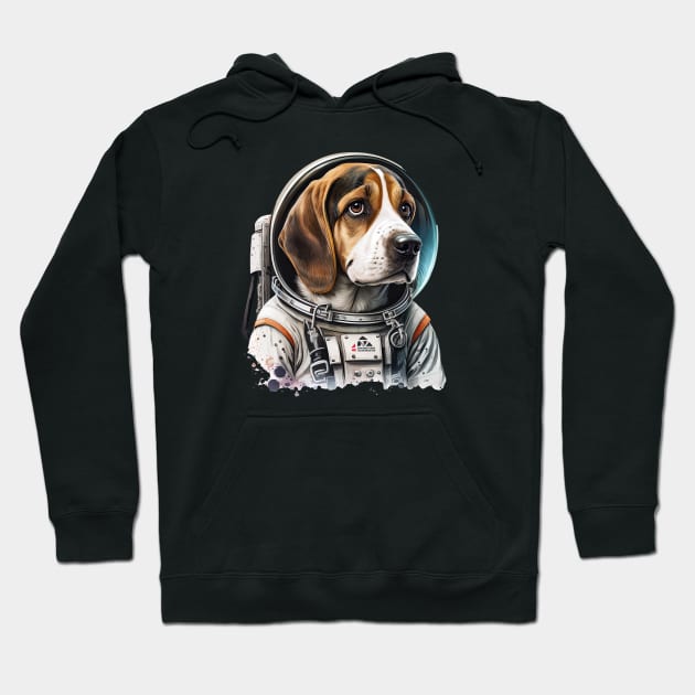 Astronaut Beagle Hoodie by JayD World